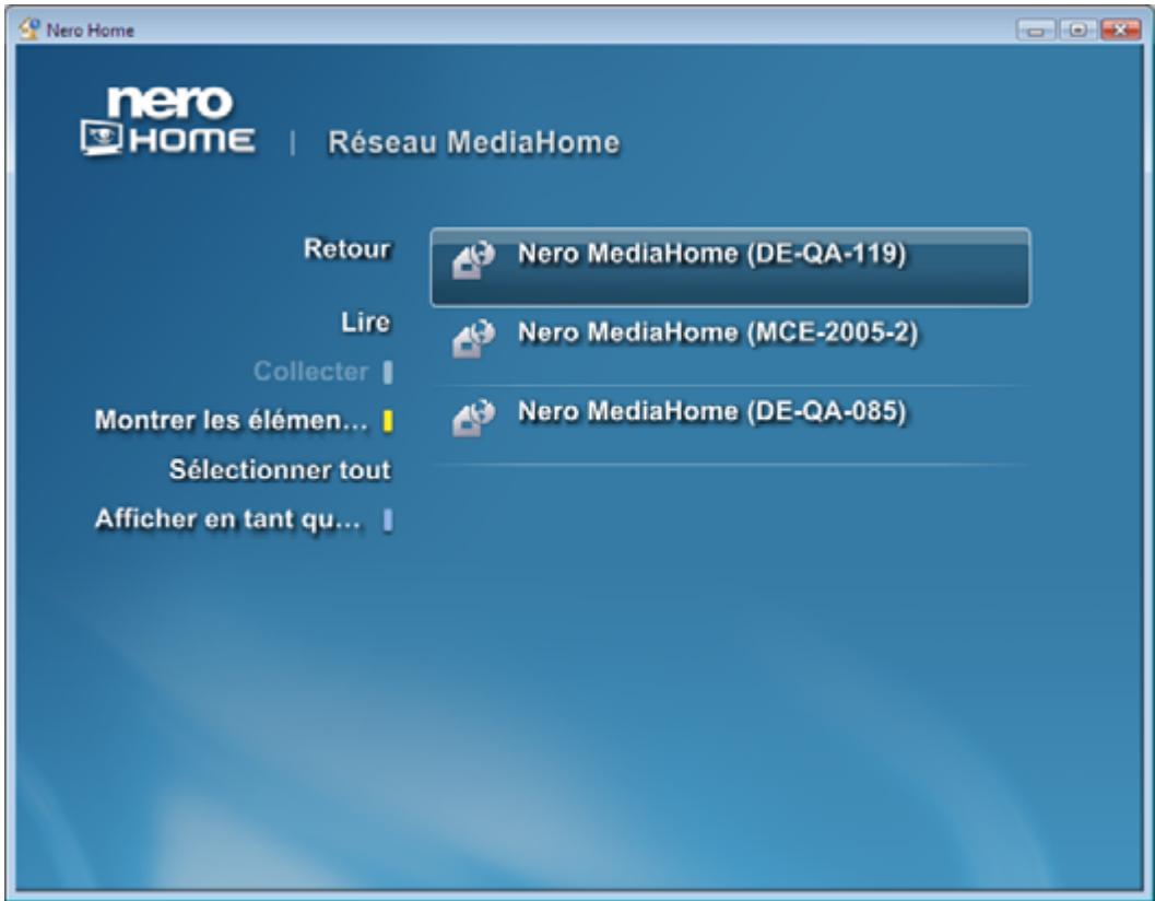 NERO HOME - Diffusion TV en direct sur le réseau - 3