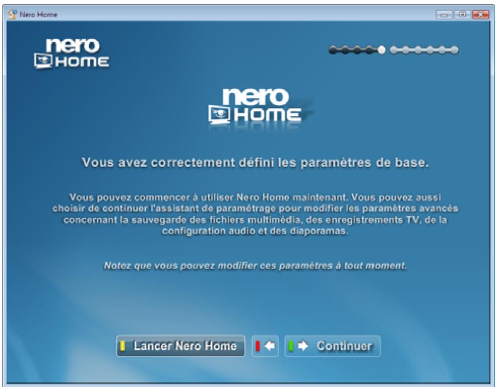 NERO HOME - Fonctions avancées - 1
