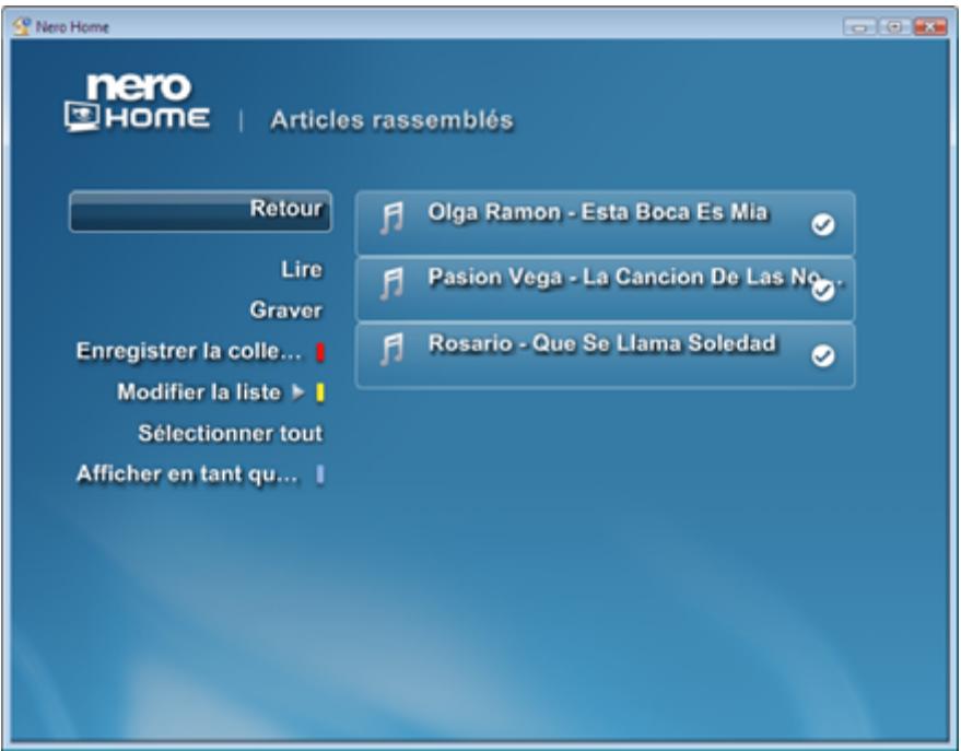 NERO HOME - Graver une collection de musique - 1