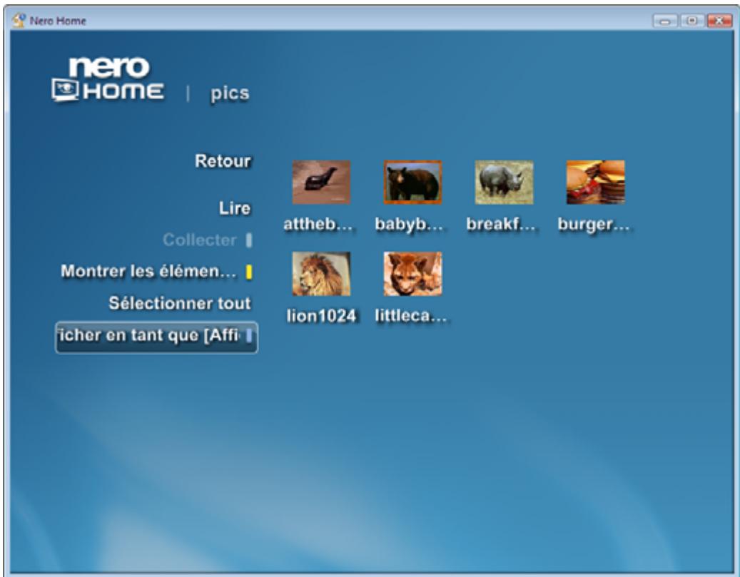 NERO HOME - Ecran principal Périphériques - 1
