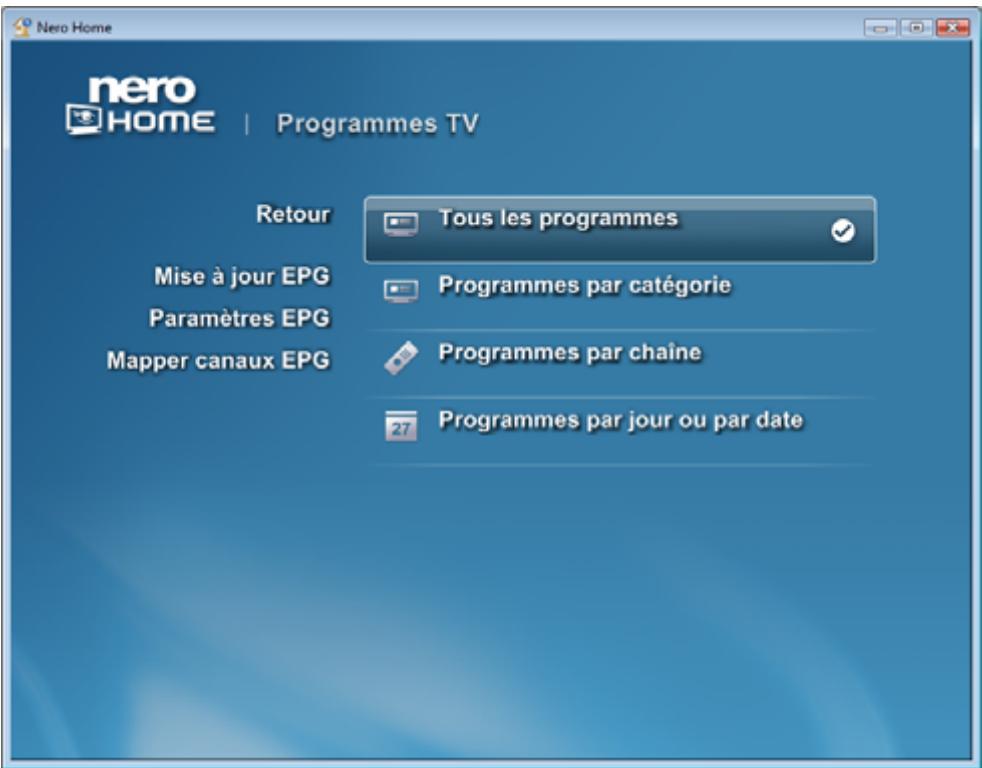NERO HOME - Regarder des programmes TV - 1