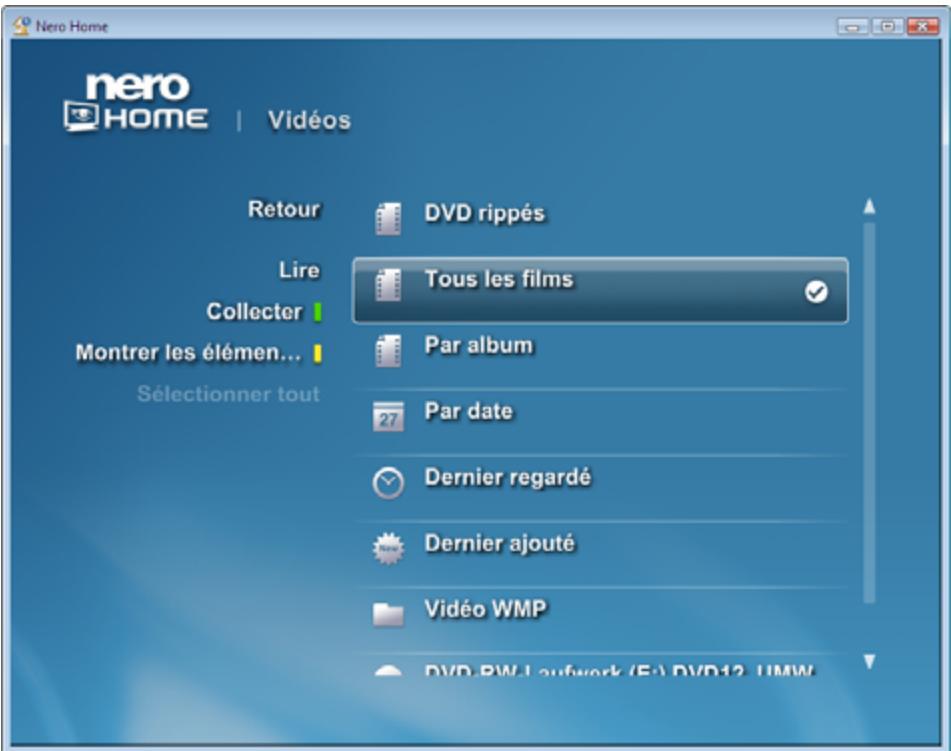 NERO HOME - Lire des videos - 1