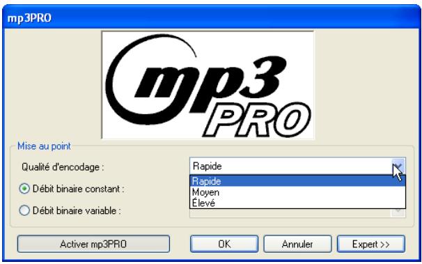 NERO MP3 - Encoder un fichier wav - 5