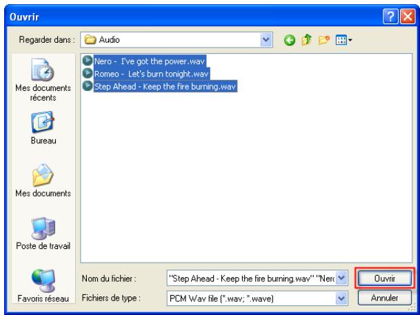 NERO MP3 - Encoder un fichier wav - 2