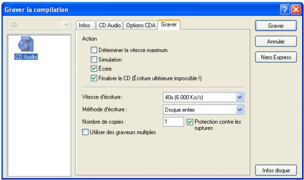 NERO MP3PRO - Comment créer un CD audio à partir de fichiers MP3 ou MP3PRO - 5