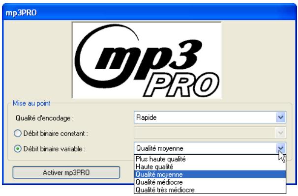 NERO MP3PRO - Format MP3 : - 2