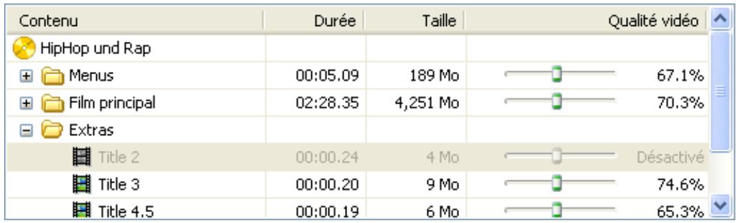 NERO RECODE 2 - Suppression de titres - 4
