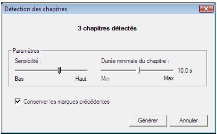 NERO VISION 9 - Création automatique de chapîtres - 1