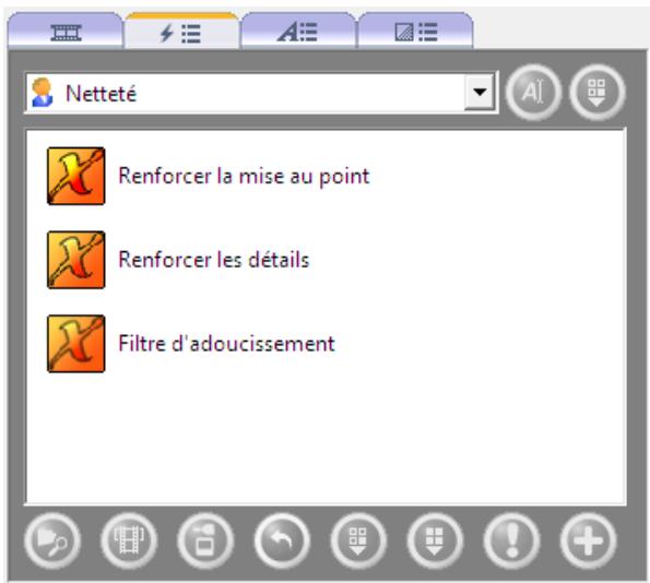 NERO VISION 9 - Ajout d'un effet - 1