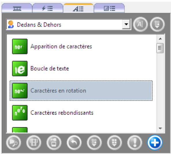 NERO VISION 9 - Ajout d'un effet de texte - 1