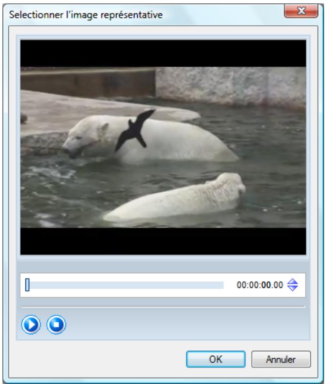 NERO VISION 9 - Fenêtre Sélectionner l'image représentative - 1