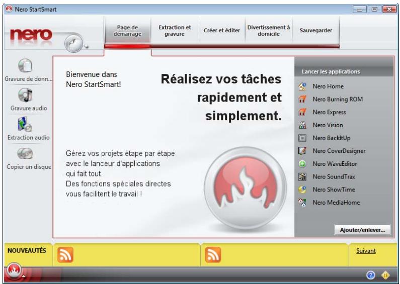 NERO VISON - Demarrage du programme - 1