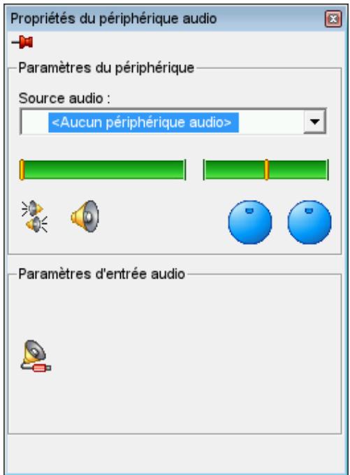 NERO VISON - Fenêtre Propriétés du péripérisque audio - 1