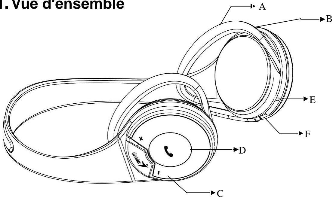 GENIUS BT-03I - Vue d'ensemble - 1