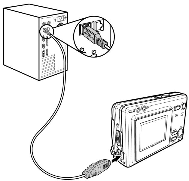 GENIUS D613 - Branchement à un ordinateur - 1