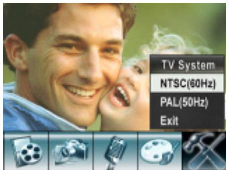 GENIUS DV53 - Možnost' TV systém - 3