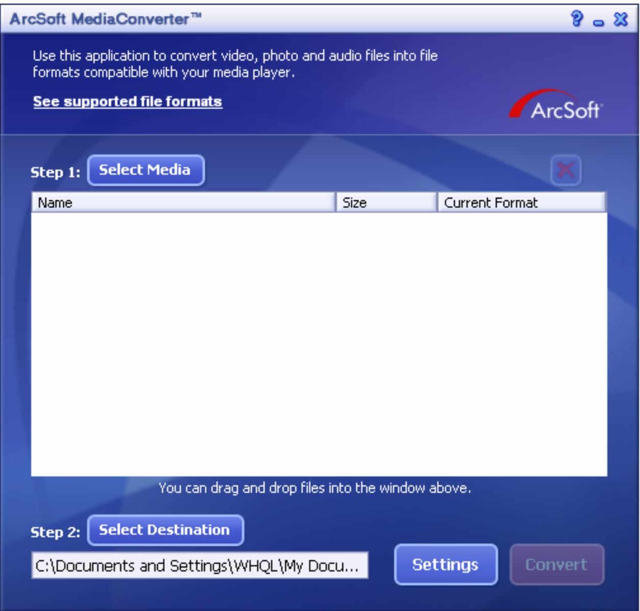 GENIUS DV53 - Arcsoft Media Converter 1 - 1