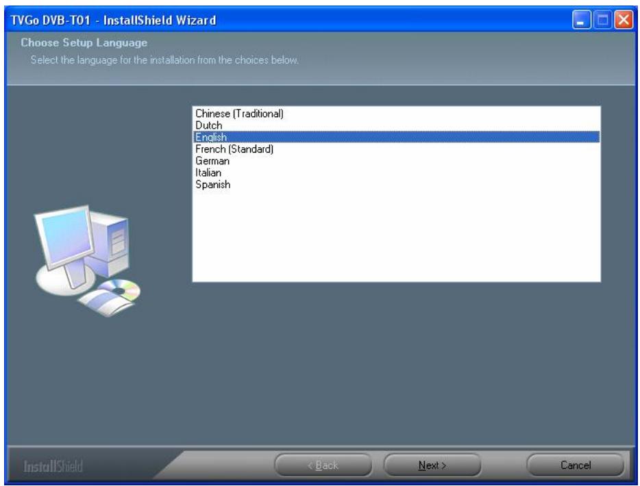 GENIUS DVB-T01 - Installation du Logiciel - 3