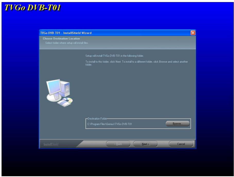 GENIUS DVB-T01 - Installation du Logiciel - 5