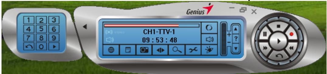 GENIUS DVB-T01 - Panneau de Contrôle - 2