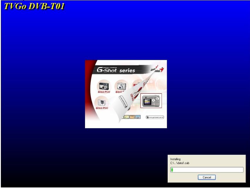 GENIUS DVB-T01 - Installation du Logiciel - 7
