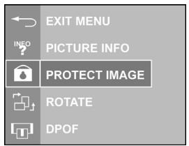 GENIUS G-SHOT A435 - Régler la protection de l'image - 1
