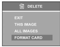 GENIUS G-SHOT A435 - Formater la carte mémoire ou la mémoire interne - 2
