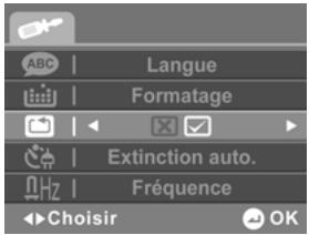 GENIUS G-SHOT DV506 - Réglages usine - 2