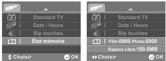 GENIUS G-SHOT DV506 - État mémoire - 1