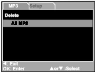 GENIUS G-SHOT P713 MP3 - Supprimer des fichiers MP3 - 2