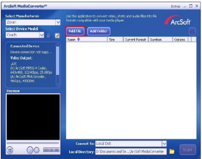 GENIUS HD54 - Arcsoft media converter - 1