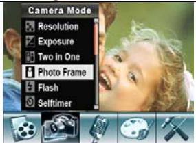 GENIUS HD54 - Cadre photo (uniquement en mode appareil photo) - 1