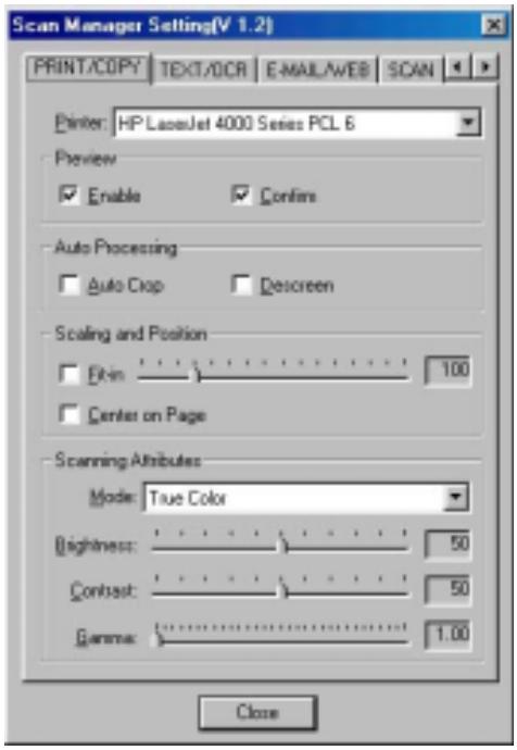 GENIUS HR7XSLIM - Pour configurer l'imprimante - 1