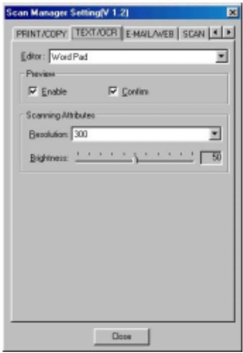 GENIUS HR7XSLIM - Pour configurer le traitement de texte - 1