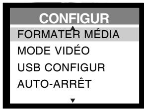 GENIUS P210 - Menu configur - 2