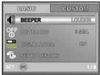 GENIUS P436 - Menu réglage - 1