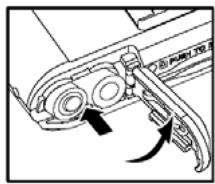 GENIUS P513 - Insertion des piles - 2