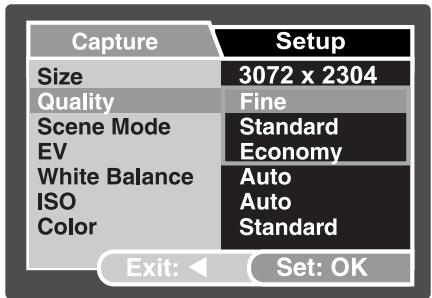 GENIUS P7533 - Configuration de la résolution et la qualité d'image - 2
