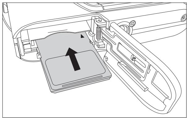 GENIUS P7533 - Insertion et retrait d'une carte mémoire SD - 1