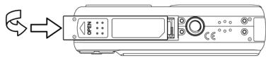 GENIUS P850 - Insertion d'une carte mémoire - 3