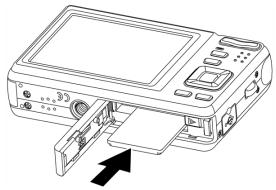GENIUS P850 - Insertion d'une carte mémoire - 2