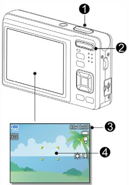GENIUS P850 - Enregistrement d'un clip video - 1