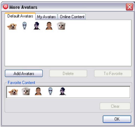 GENIUS SLIM 1322AF - Sélectionner un avatar - 2