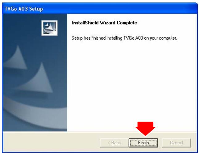 GENIUS TVGO A03 - Installation de l'utilitaire tvgo A03. - 4