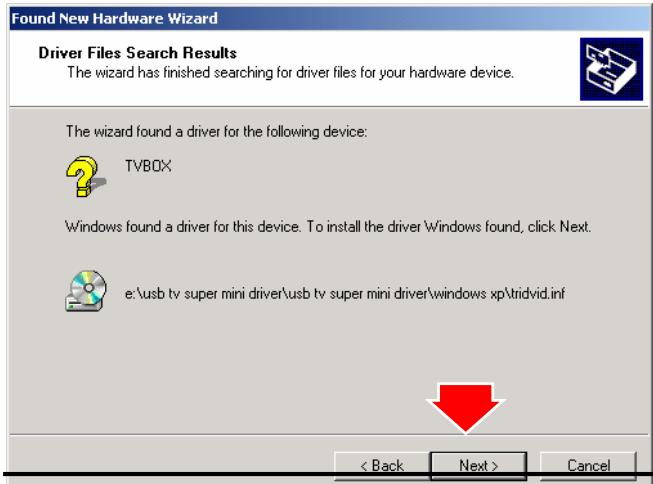 GENIUS TVGO A03 - Installation du pilote sous windows XP - 3