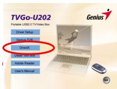 GENIUS TVGO-U202 - Installation du logiciel - 3