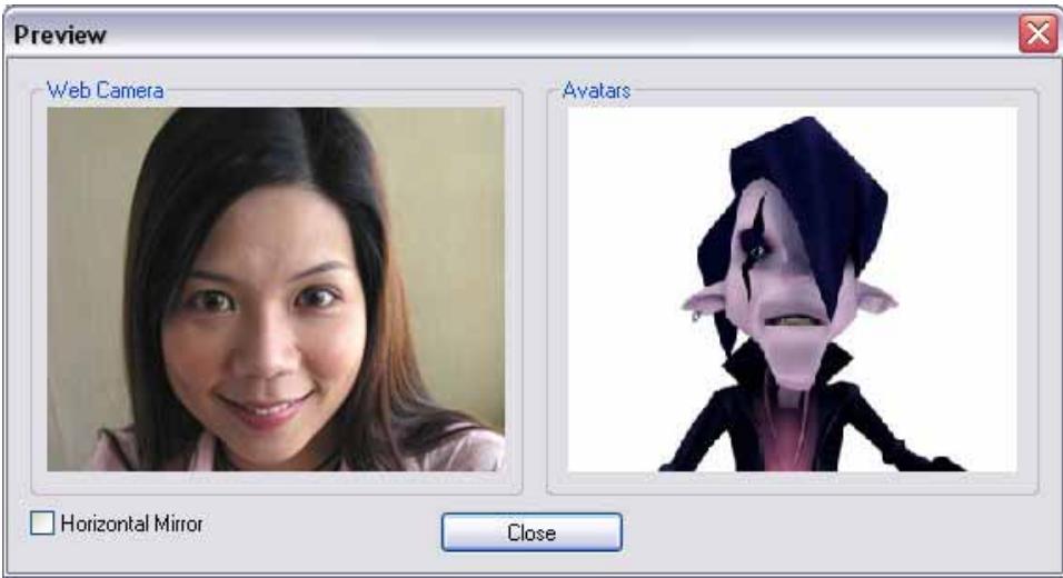 GENIUS EMESSENGER 310 - Utiliser le Suivi Facial: - 2