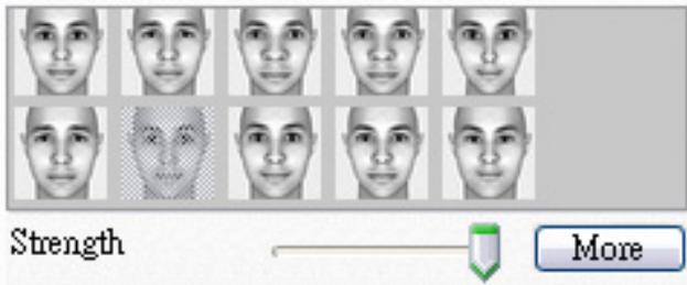 GENIUS EMESSENGER 310 - Pour utiliser la fonction de Suivi Facial: - 2