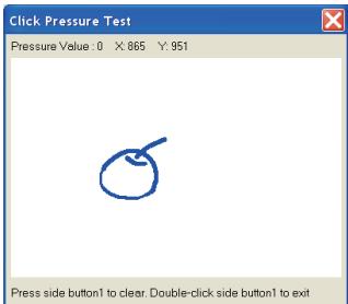 GENIUS G-PEN M609X - Cliquez sur « Pressure » - 1