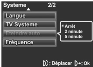 GENIUS G-SHOT DV505 - Éteindre auto - 2